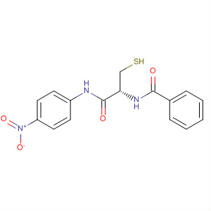 Benzamide,N-[1-(mercaptomethyl)-2-[(4-nitrophenyl)amino]-2-oxoethyl]-, (R)-