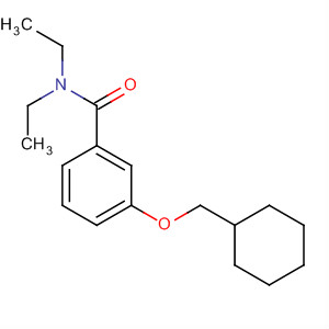 Benzamide, 3-(cyclohexylmethoxy)-N,N-diethyl-