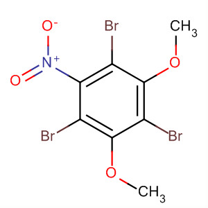 Benzene, 1,3,5-tribromo-2,4-dimethoxy-6-nitro- molecular structure