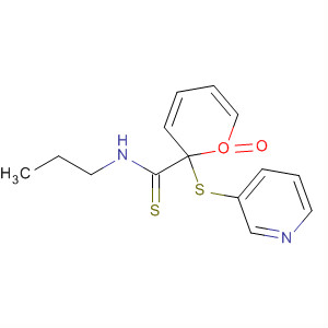2H-Thiopyran-2-carbothioamide, tetrahydro-N-propyl-2-(3-pyridinyl)-,1-oxide