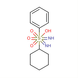 Benzene, (cyclohexylsulfonodiimidoyl)- molecular structure