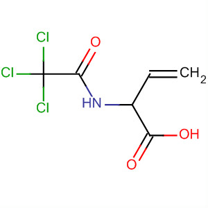 3-Butenoic acid, 2-[(trichloroacetyl)amino]- molecular structure