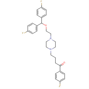 1-Butanone,4-[4-[2-[bis(4-fluorophenyl)methoxy]ethyl]-1-piperazinyl]-1-(4-fluorophenyl)-