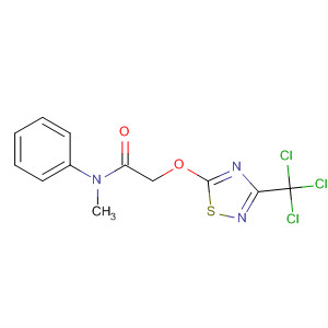 Acetamide,N-methyl-N-phenyl-2-[[3-(trichloromethyl)-1,2,4-thiadiazol-5-yl]oxy]-