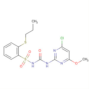 Benzenesulfonamide,N-[[(4-chloro-6-methoxy-2-pyrimidinyl)amino]carbonyl]-2-(propylthio)-