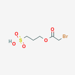 3-[(bromoacetyl)oxy]propane-1-sulfonic acid