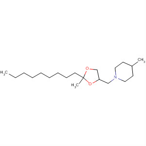 Piperidine, 4-methyl-1-[(2-methyl-2-nonyl-1,3-dioxolan-4-yl)methyl]-