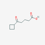 5-CYCLOBUTYL-5-OXOVALERIC ACID molecular structure