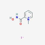 2-HYDROXYCARBAMOYL-1-METHYLPYRIDINIUM IODIDE molecular structure