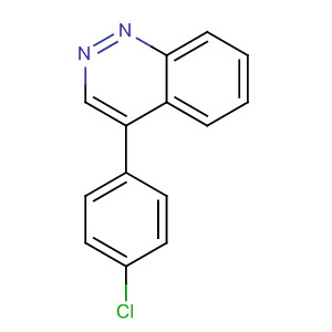 Cinnoline, 4-(4-chlorophenyl)- molecular structure