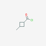 3-methylCyclobutanecarbonyl chloride molecular structure