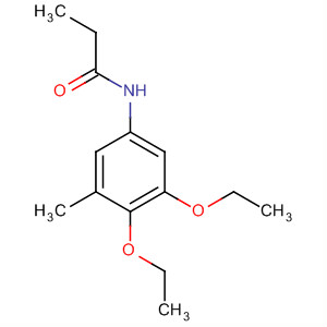 Propanamide, N-(3,4-diethoxy-5-methylphenyl)- molecular structure