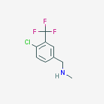 4-CHLORO-N-METHYL-3-(TRIFLUOROMETHYL)-BENZENEMETHANAMINEHCL