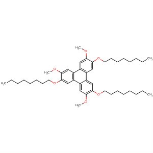 Triphenylene, 2,6,11-trimethoxy-3,7,10-tris(octyloxy)- molecular structure