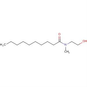 Decanamide, N-(2-hydroxyethyl)-N-methyl- molecular structure