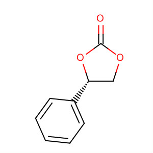 1,3-Dioxolan-2-one, 4-phenyl-, (4S)- molecular structure