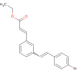 2-Propenoic acid, 3-[3-[2-(4-bromophenyl)ethenyl]phenyl]-, ethyl ester,(E,E)-