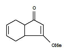 1H-Inden-1-one,3a,4,7,7a-tetrahydro-3-methoxy- molecular structure