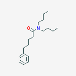 N,N-DIBUTYL-5-PHENYLPENTANAMIDE molecular structure