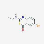 6-bromo-2-(ethylamino)-4H-3,1-benzothiazin-4-one