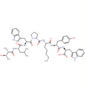 L-Tryptophan, L-threonyl-L-leucyl-L-tryptophyl-L-prolyl-L-lysyl-L-tyrosyl-