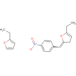 Furan, 2,2'-[(4-nitrophenyl)methylene]bis[5-ethyl- molecular structure