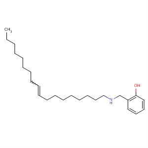 Phenol, 2-[(9-octadecen-1-ylamino)methyl]- molecular structure