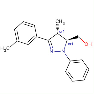 1H-Pyrazole-5-methanol,4,5-dihydro-4-methyl-3-(3-methylphenyl)-1-phenyl-, (4R,5S)-rel-