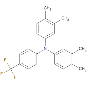 Benzenamine,N-(3,4-dimethylphenyl)-3,4-dimethyl-N-[4-(trifluoromethyl)phenyl]- molecular structure