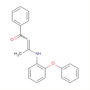 2-Buten-1-one, 3-[(2-phenoxyphenyl)amino]-1-phenyl- molecular structure