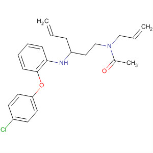 Acetamide,N-[3-[[2-(4-chlorophenoxy)phenyl]amino]-5-hexen-1-yl]-N-2-propen-1-yl-