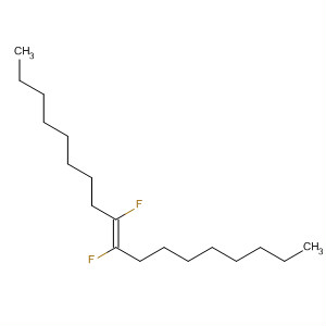 9-Octadecene, 9,10-difluoro-, (9E)-