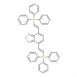 2,1,3-Benzothiadiazole, 4,7-bis[(1E)-2-(triphenylsilyl)ethenyl]-