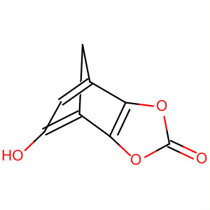 4,7-Methano-1,3-benzodioxol-2-one, hexahydro-5-hydroxy- molecular structure