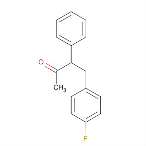 2-Butanone, 4-(4-fluorophenyl)-3-phenyl- molecular structure