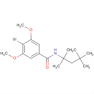 Benzamide, 4-bromo-3,5-dimethoxy-N-(1,1,3,3-tetramethylbutyl)-