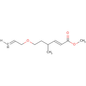 2-Hexenoic acid, 4-methyl-6-(2-propen-1-yloxy)-, methyl ester, (2E,4R)- molecular structure