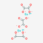 EUROPIUM(+3) CATION; OXALATE molecular structure