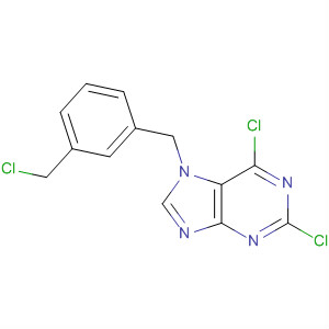 7H-Purine, 2,6-dichloro-7-[[3-(chloromethyl)phenyl]methyl]-