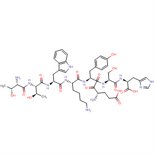 L-Histidine,L-threonyl-L-threonyl-L-tryptophyl-L-lysyl-L-a-glutamyl-L-tyrosyl-L-seryl-