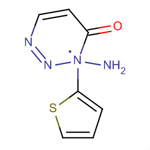Thieno[3,2-d]-1,2,3-triazin-4(3H)-one, 3-amino- molecular structure