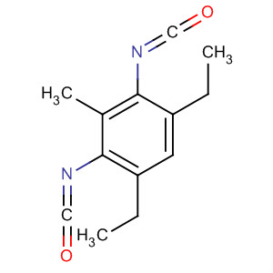 Benzene, 1,5-diethyl-2,4-diisocyanato-3-methyl- molecular structure