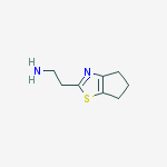 2-(5,6-DIHYDRO-4H-CYCLOPENTA[D][1,3]THIAZOL-2-YL)ETHANAMINE 95% molecular structure