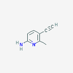 5-ethynyl-6-methylpyridin-2-amine molecular structure