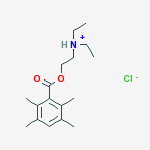 BENZOIC ACID 2,3,5,6-TETRAMETHYL-,2-(DIETHYLAMINO)ETHYL ESTER HCL
