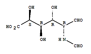 2-deoxy-2-formamidogalacturonic acid molecular structure