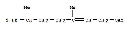 3,6,7-trimethyloct-2-en-1-yl acetate molecular structure