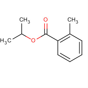 Benzoic acid, 2-methyl-, 1-methylethyl ester molecular structure
