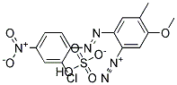 2-[(2-chloro-4-nitrophenyl)azo]-5-methoxy-4-methylbenzenediazonium hydrogen sulphate