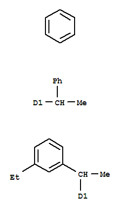 [1-(3-ethylphenyl)ethyl](1-phenylethyl)benzene molecular structure